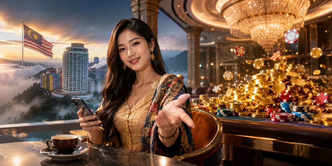 Pengalaman permainan kasino mudah alih di Genting Highlands dengan gaya Malaysia
